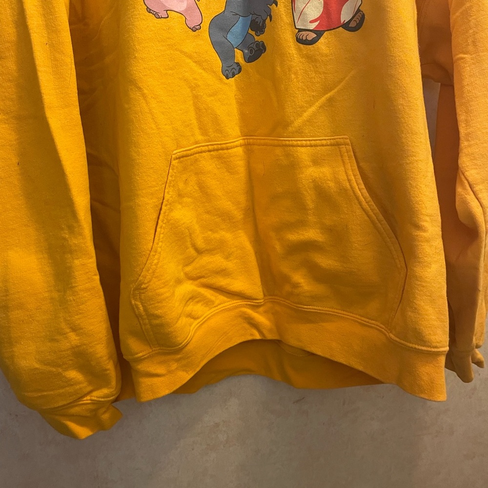 Disney Lilo & Stitch Yellow Hoodie - Picture 3 of 6
